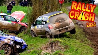 Accidentes y errores de Rally 2024  Tercera semana de Marzo by chopito Rally crash 924 [upl. by Aiotal]