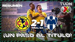 HIGHLIGHTS  América 21 Monterrey  Liga Mx AP2024  Final IDA  TUDN [upl. by Terrence198]