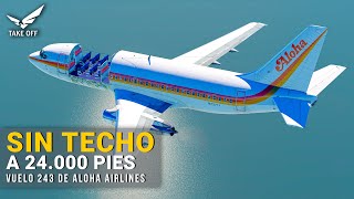 SIN TECHO A 24000 PIES Reconstrucción ALOHA AIR 243 [upl. by Eitnom]