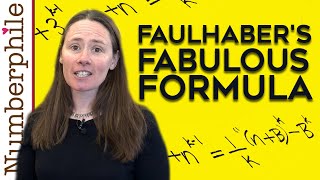 Faulhabers Fabulous Formula and Bernoulli Numbers  Numberphile [upl. by Isidoro]