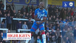 Dieseruvwe reaches 20 league goals 🔥  Hartlepool United 10 Halifax Town [upl. by Ryder]