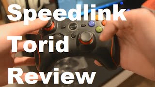 Speedlink Torid Gamepad wireless controller review [upl. by Ainoloppa]