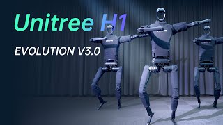 Unitree H1 Breaking humanoid robot speed world record fullsize humanoid Evolution V30 [upl. by Neel]