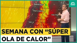 quotSúper ola de calorquot Semana con extremas temperaturas en Chile [upl. by Roma]