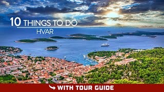 Things To Do On HVAR Island Croatia  TOP 10 [upl. by Lund]