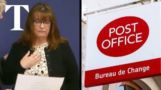 Post Office scandal IT officer breaks down during inquiry [upl. by Enilaf]