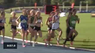 Zatopek10 2014 Women U15 1500m [upl. by Doehne]