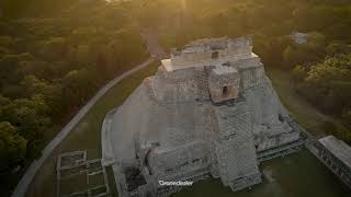 Zona Arqueológica Uxmal  Yucatán con Drone [upl. by Kynthia]