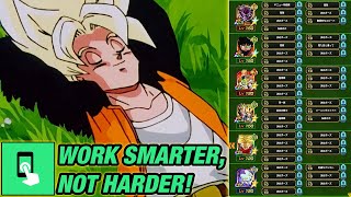 HOW TO AFK AUTO LINK LEVEL GRIND AUTO CLICKER SETUP GUIDE Dokkan Battle [upl. by Katherine]