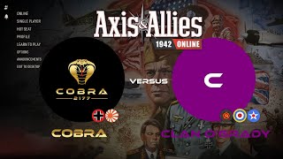 Axis and Allies Online Cobra versus Clan OGrady ranked axisandallies beamdog gameplay [upl. by Oecam]