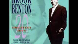 Brook Benton quotIts Just A Matter Of Timequot [upl. by Batha458]