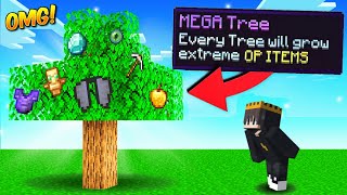 Minecraft But Tree Drop Op Item ✨ [upl. by Shell]