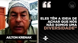 quotO cidadão que é eleito tinha que ter a dignidade de não vestir camisa nenhumaquot diz Ailton Krenak [upl. by Klinger]