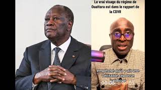 Le vrai visage du régime Ouattara est dans le rapport de la CDVR NewPol20 [upl. by Alekat]