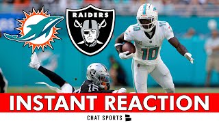 Raiders vs Dolphins INSTANT Reaction  Gardner Minshew amp Scott Turner Analysis  NFL Week 11 [upl. by Renata]