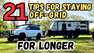 How We DOUBLED Our Time OFF GRID 🌟 Our Tips amp Tricks 🌟 [upl. by Harleigh]