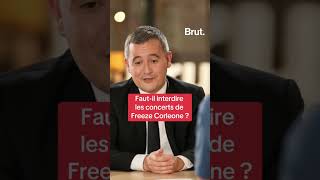 Gérald Darmanin sexprime sur Freeze Corleone [upl. by Colyer332]