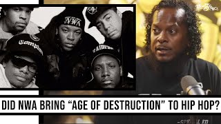 Special Ed says NWA brought quotAge of Destructionquot to children and Hip Hop Culture hiphop nwa [upl. by Arised235]