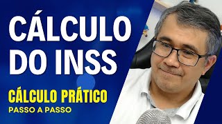 CÁLCULO DO INSS  NOVA TABELA Atualizada Método Fácil e Prático [upl. by Yelnek]