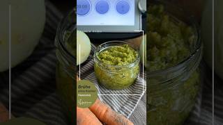 Gemüsepaste OHNE Kochen 😳 rezept thermomixtm6 tippsundtricks [upl. by Norvall]