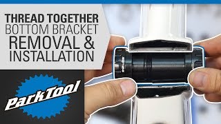 How to Remove and Install Bottom Brackets  ThreadTogether [upl. by Berkley]