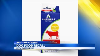 DOH recalls certain raw dog food for possible salmonella amp listeria contamination [upl. by Salvadore]