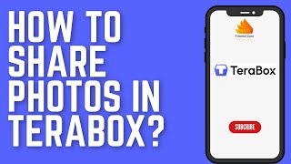 How to Share Photos in Terabox [upl. by Fuhrman210]