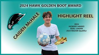 2024 Hawks Golden Boot Caiden McHale [upl. by Yenhoj101]