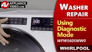 Whirlpool Washer Error Codes Troubleshooting amp Diagnostics by Factory Authorized Technician [upl. by Anitnatsnoc]