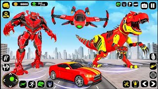 Shark Robot Car Transformation Games  Flying Car Game  Robot Transform Car Games [upl. by Breger]