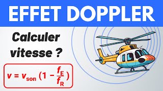 EFFET DOPPLER ✅ Exercice corrigé  Terminale spécialité [upl. by Eniretac]