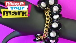 How To Make a Chanel Inspired Charm Bracelet DIY [upl. by Edia98]