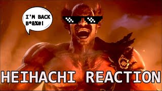 HES BACK HEIHACHI REVEAL REACTION  TEKKEN 8 [upl. by Grier]