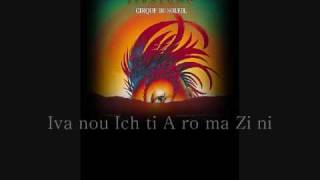 Finale From Mystère Live with lyrics [upl. by Clarence]