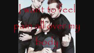 Dominated Love Slave  Green Day Tre Cool Lyrics [upl. by Maximo67]