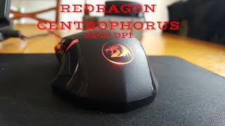 Redragon Centrophorus 3200 DPI Unboxing and Review [upl. by Akkinahs304]