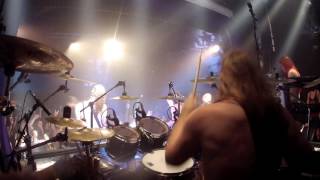 Alestorm Captain Morgans Revenge RUM  DRUM CAM Crimson Shadows Drummer [upl. by Ahsa183]