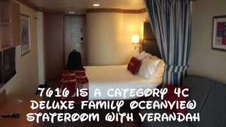 Finding Stateroom 7616 on The Disney Dream amp Fantasy [upl. by Lesna]