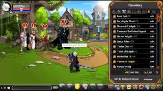 AQW How To Get Legion Titan Walkthrough [upl. by Shanly299]