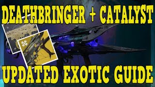 DESTINY 2  How To Get DEATHBRINGER  CATALYST EASY quotSymphony of Deathquot Quest Guide [upl. by Nored110]