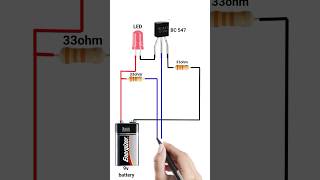 Simple touch switch circuit electric switch [upl. by Stalk839]