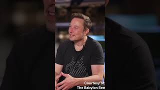 quotTwitter lost 40m in revenue from advertisersquot  Elon Musk The Babylon Bee [upl. by Enirehtahc861]