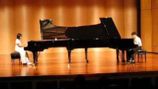 Arensky duo piano suite no 1 Romance [upl. by Giana]