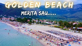 Golden Beach Thassos Grecia  Merita sauNU [upl. by Gustafsson511]