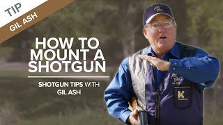 How to Mount a Shotgun  Shotgun Tips with Gil Ash [upl. by Ardnasyl]