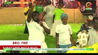 Kumasi Street Watch Night Broda Fire Shakes The Multitude With Powerful Ministration [upl. by Ancier]