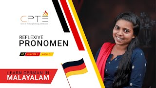 LEARN GERMAN  REFLEXIVE PRONOMEN  MALAYALAM  A2  CHAPTER 1  MODULE 2  CPTE [upl. by Eerrehs644]