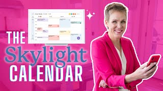 Skylight Calendar Tutorial  Best Family Calendar Apple  Outlook  Google Calendar [upl. by Yelsnya]