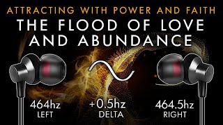 The Flood of Love and Abundance  Delta Brain Hemisphere Synchronisation [upl. by Tiffie26]