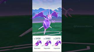 using Triple NAGANADEL Team in Pokemon GO [upl. by Ynohtna43]